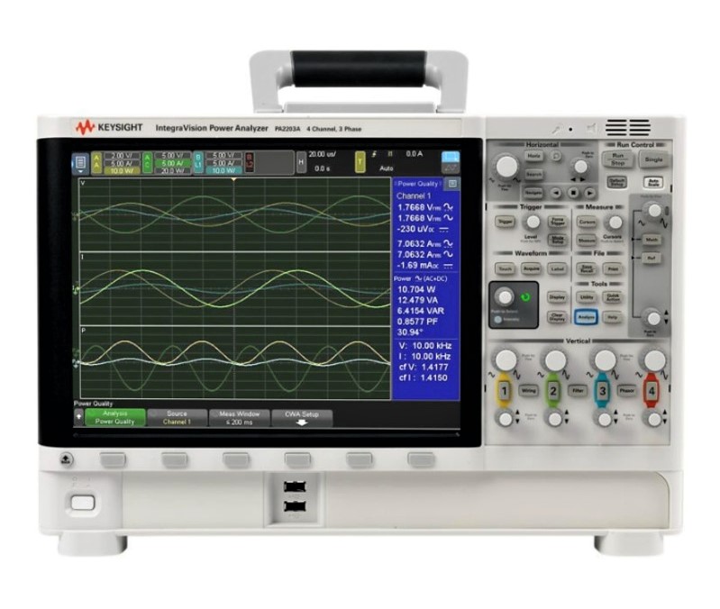 Keysight / Agilent PA2203A IntegraVision Power Analyzer, 4 Channels, 3-Phase AC