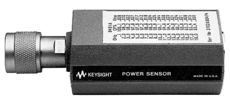 Keysight / Agilent 8483A Power Sensor, 100 kHz - 2 GHz, -30 to +20 dBm, 75 Ohm