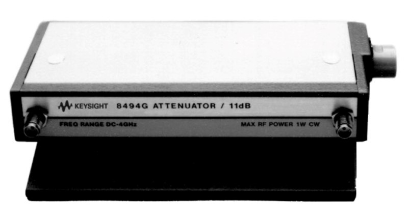Keysight / Agilent 8494G Attenuator, Programmable, DC - 4 GHz, 0 to 11 dB, 1 dB Steps