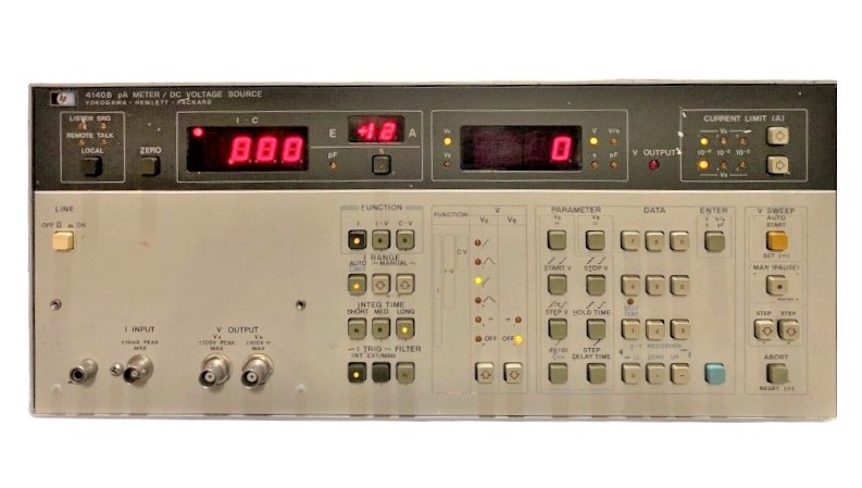 Keysight / Agilent 4140B pA Meter / DC Voltage Source 10V/100V 10mA