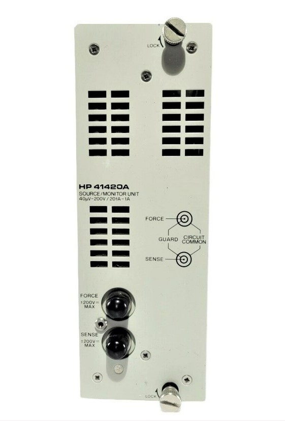 Keysight / Agilent 41420A DC Source / Monitor Plug-In 200 V / 1 A DC