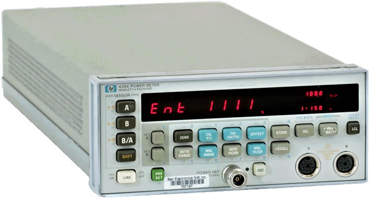 Keysight / Agilent 438A Power Meter, Dual Ch.