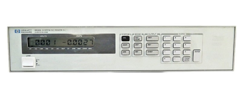 Keysight / Agilent 6632A Power Supply, 20V, 5A, 100W