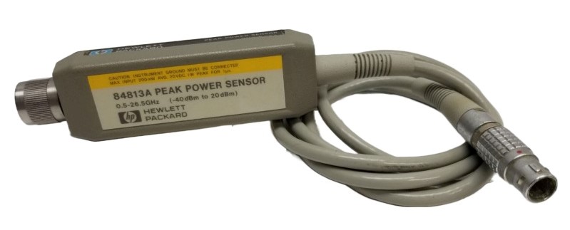 Keysight / Agilent 84813A Peak Power Sensor, 500 MHz to 26.5 GHz, -32 dBm to +20 dBm