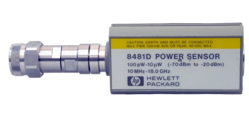 Keysight / Agilent 8481D Power Sensor, 10 MHz - 18 GHz, -70 to -20 dBm 