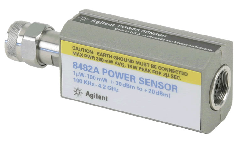 Keysight / Agilent 8482A Power Sensor, 100 kHz - 4.2 GHz, 1 uW to 100 mW
