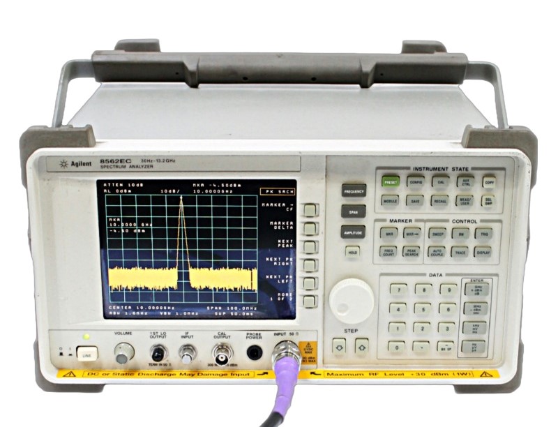 Keysight / Agilent 8562EC Spectrum Analyzer, 30 Hz - 13.2 GHz