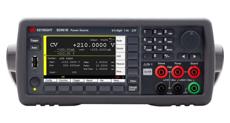 Keysight / Agilent B2961B Low Noise Power Source, 6.5 Digit, 32W, 10V, 3A, 1 Ch.