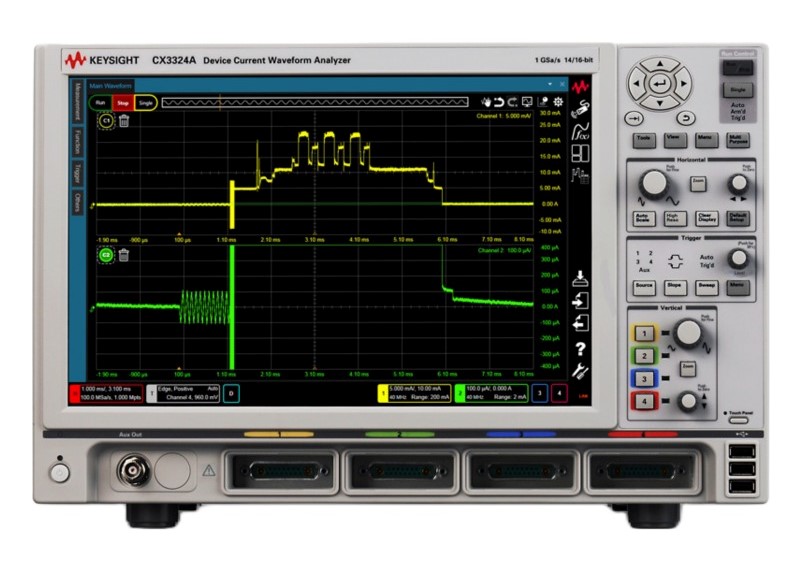 Keysight / Agilent CX3322A Device Current Waveform Analyzer, 1 GSa/s, 14/16 bit, 2 Ch.