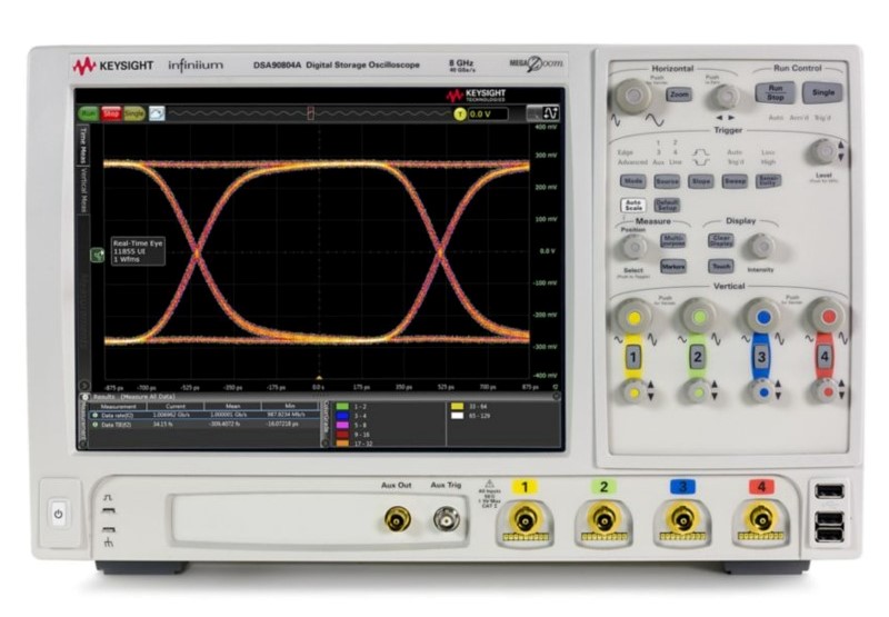 Keysight / Agilent DSA90804A Oscilloscope, 8 GHz, 4 Ch., 40 GSa/s  