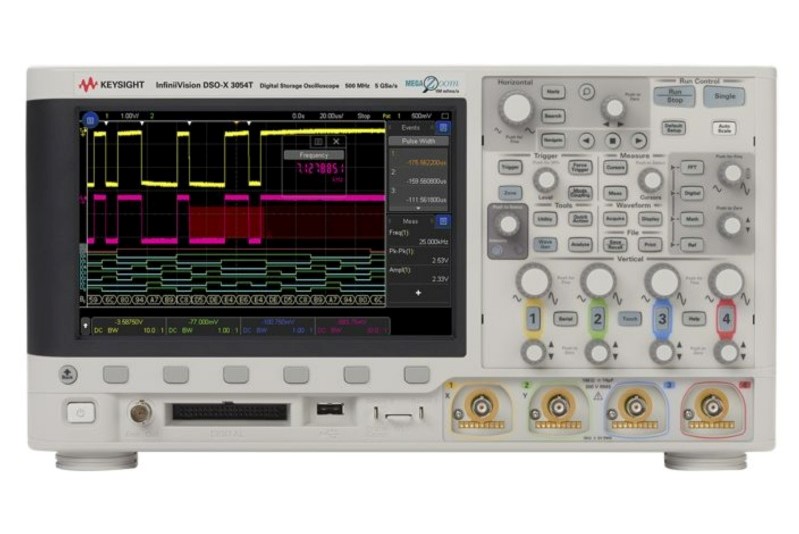 Keysight / Agilent DSOX3054T Oscilloscope, 500 MHz, 4 Ch.