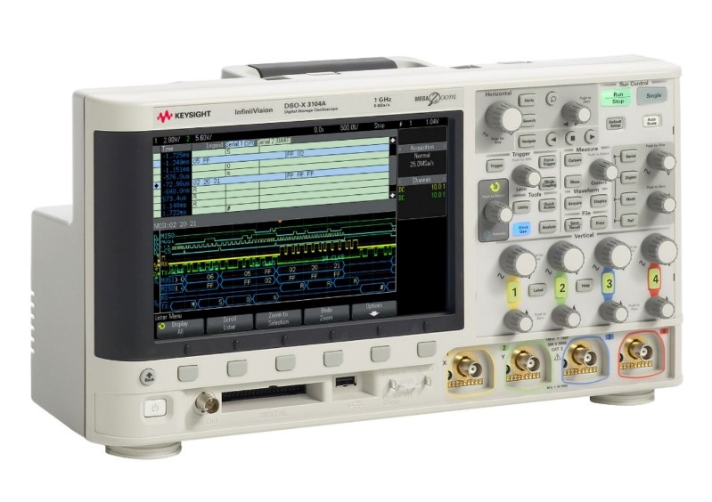 Keysight / Agilent DSOX3104A Oscilloscope 1 GHz, 4 Ch.