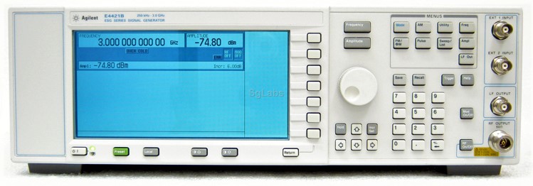 Keysight / Agilent E4421B Signal Generator, 250 kHz  - 3 GHz