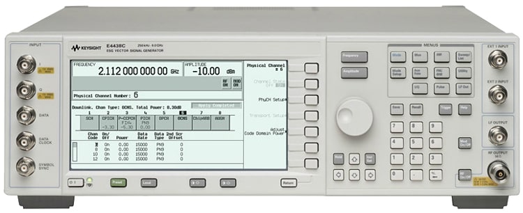 Keysight / Agilent E4438C ESG Vector Signal Generator, 250 kHz up to 6 GHz