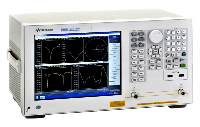 Keysight / Agilent E5063A ENA Series Network Analyzer, 100 kHz up to 18 GHz