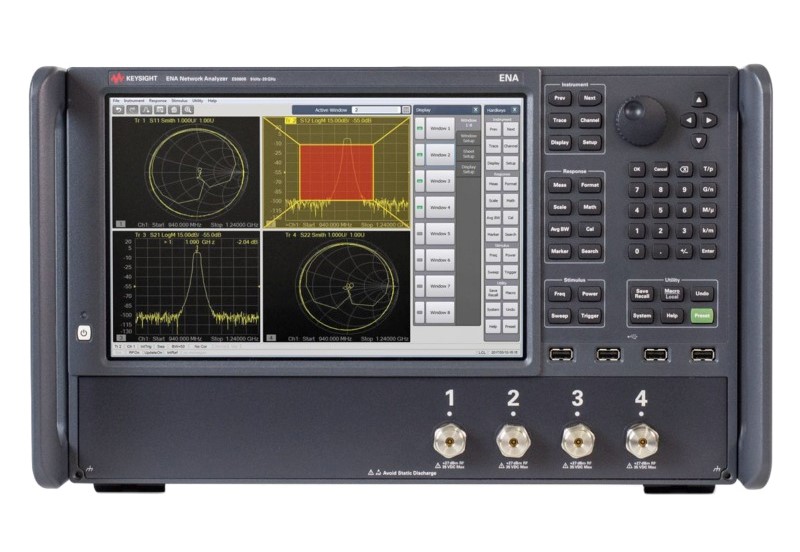 Keysight / Agilent E5080B ENA Network Analyzer, up to 53 GHz (2-Port or 4-Port)