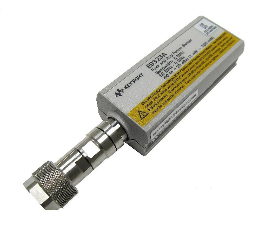 Keysight / Agilent E9323A Power Sensor, Peak & Average, 50 MHz, 6 GHz, 5 MHz Video BW 