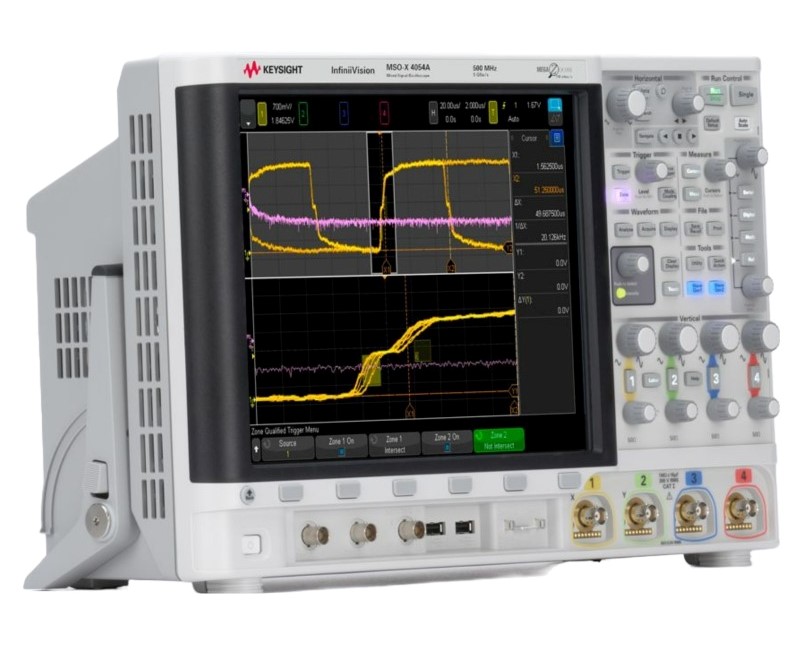 Keysight / Agilent MSOX4054A Oscilloscope, 500 MHz, 4 + 16 Chs.