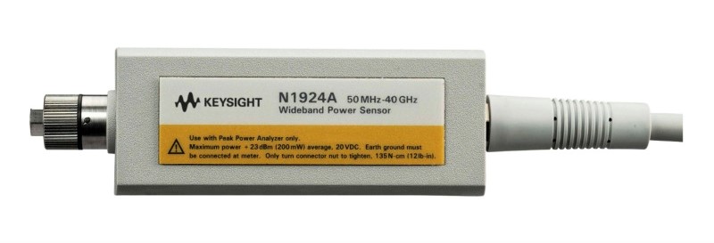 Keysight / Agilent N1924A Wideband Peak Power Sensor, 50 MHz to 40 GHz