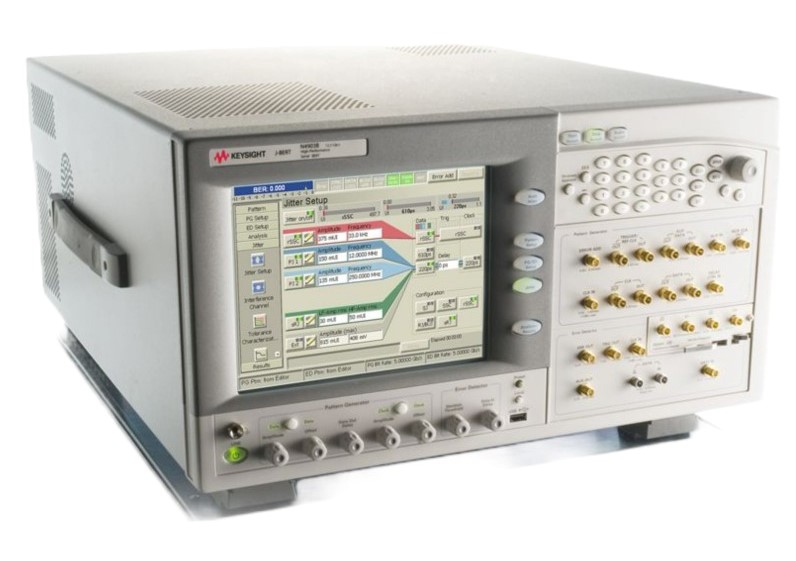 Keysight / Agilent N4903B J-BERT high-performance serial BERT, 7 Gb/s and 12.5 Gb/s