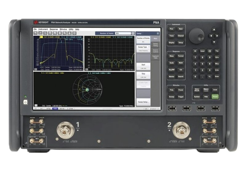 Keysight / Agilent N5222B PNA Network Analyzer, 10 MHz - 26.5 GHz, 2 or 4-ports