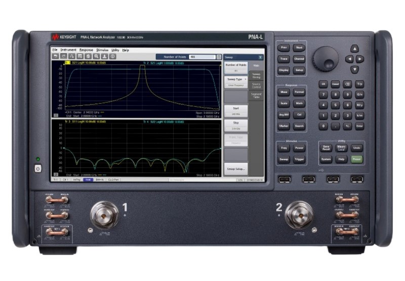 Keysight / Agilent N5239B PNA-L Network Analyzer, 300 MHz - 8.5 GHz, 2-ports