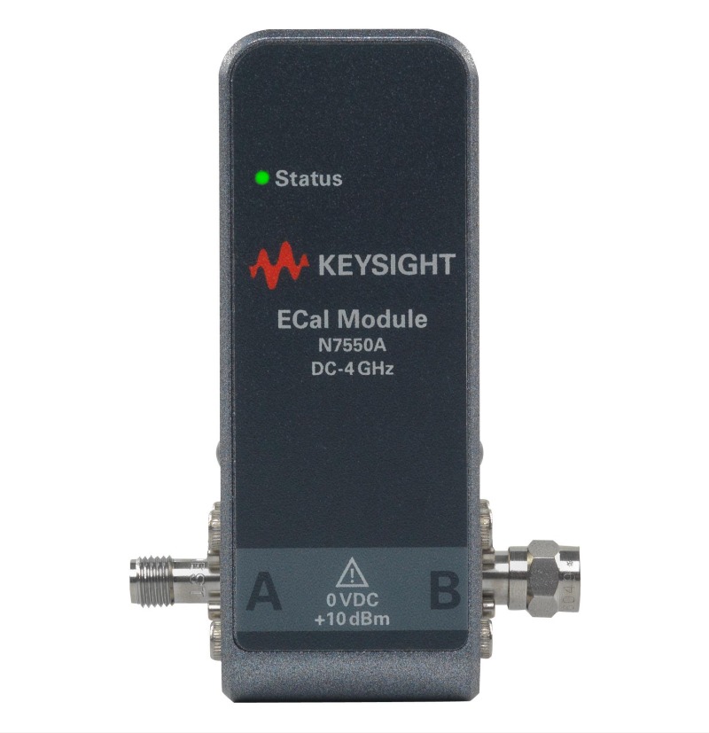Keysight / Agilent N7550A Electronic Calibration Module (ECal), DC-4 GHz, 2-Port