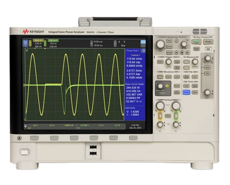 Keysight / Agilent PA2201A IntegraVision Power Analyzer, 2 Channels, 1-Phase AC