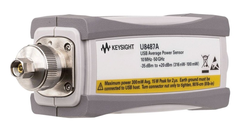 Keysight / Agilent U8487A USB Thermocouple Power Sensor, 10 MHz - 50 GHz, -35 to +20dBm