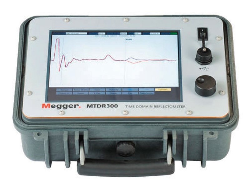 Megger (AVO Biddle) MTDR300 3-Phase Time Domain Reflectometer (TDR)