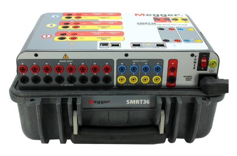 Megger (AVO Biddle) SMRT36 Multi-Phase Relay Tester