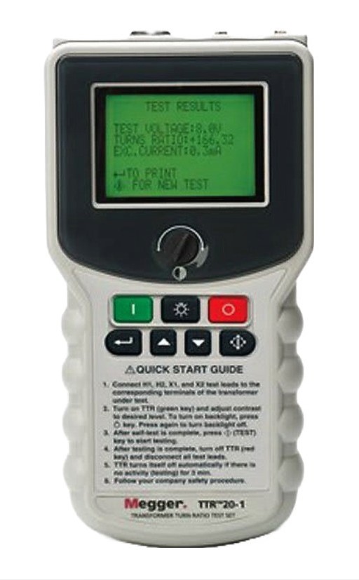 Megger (AVO Biddle) TTR20-1 Transformer Turns Ratio Tester