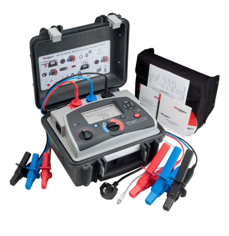 Megger (AVO Biddle) MIT525 5 kV Diagnostic DC Insulation Resistance Tester