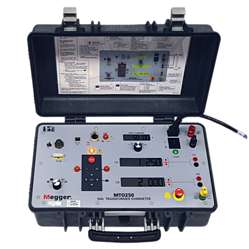 Megger (AVO Biddle) MTO250 50A Transformer Ohmmeter