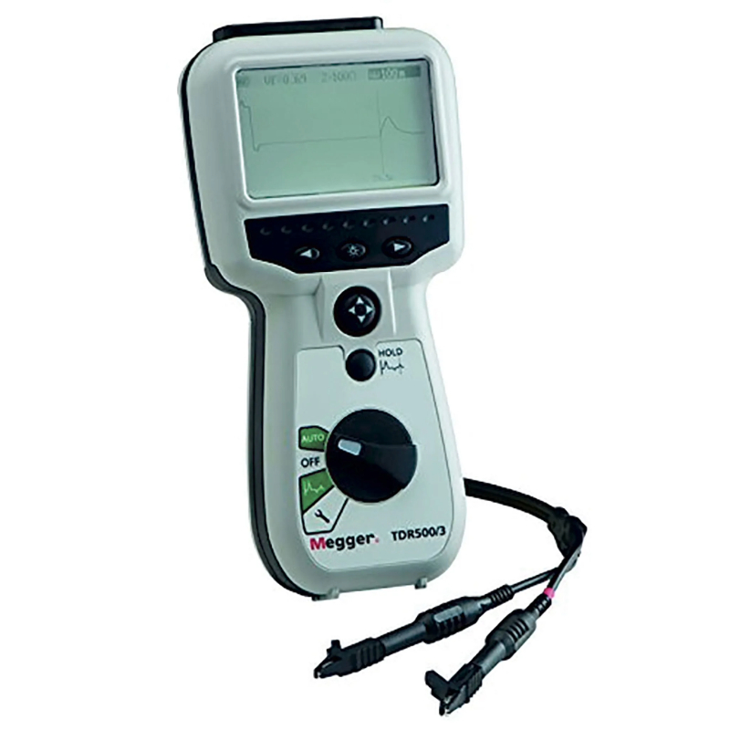 Megger (AVO Biddle) TDR500/3 Handheld Single Channel Time Domain Reflectometer, 5V