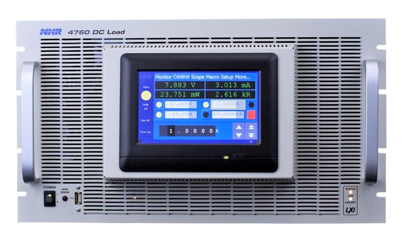 NH Research 4760-36 DC Electronic Load, 600V, 1,800A, 36kW