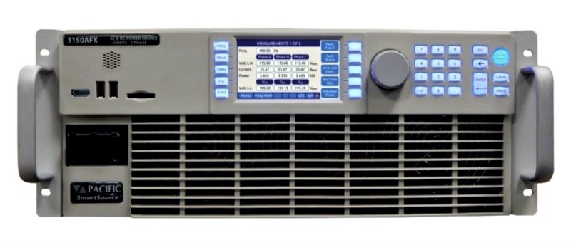 Pacific Power Source 3120AFX-2A AC and DC Power Source, 12kVA, 1, Split or 3 Phase