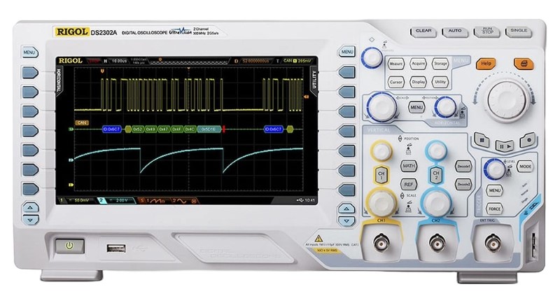 Rigol DS2302A-S Digital Oscilloscope, 300MHz, 2 Ch