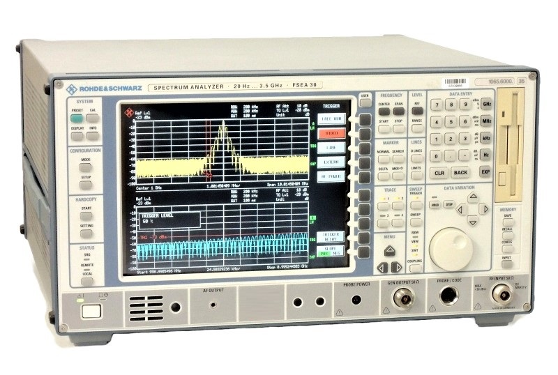 Rohde & Schwarz FSEA30 Spectrum Analyzer, 20 Hz  - 3.5 GHz