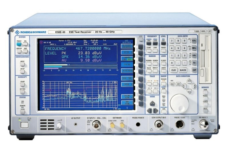 Rohde & Schwarz ESI26 EMI Test Receiver, 20 Hz - 26.5 GHz