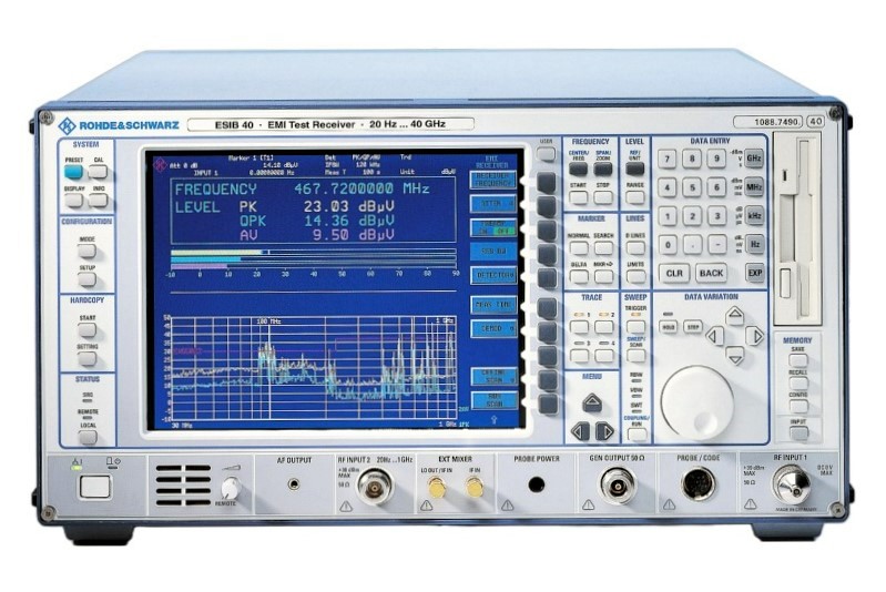 Rohde & Schwarz ESI40 EMI Test Receiver, 20 Hz - 40 GHz    
