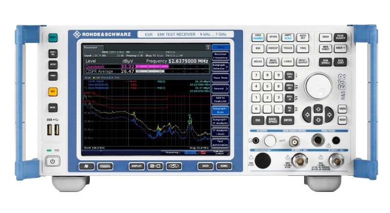 Rohde & Schwarz ESR26 EMI Test Receiver, 9 kHz to 26.5 GHz