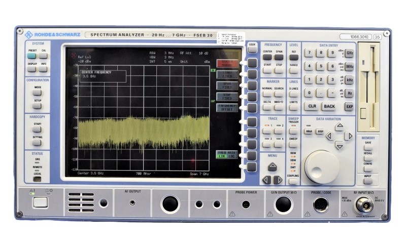 Rohde & Schwarz FSEB30 Spectrum Analyzer, 20 Hz  - 7 GHz