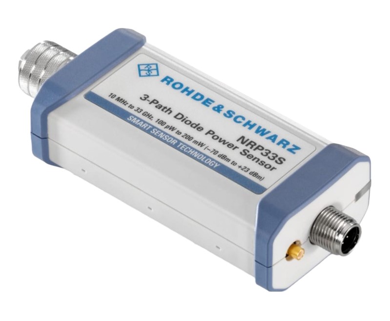 Rohde & Schwarz NRP33S Three-Path Diode Power Sensor, 10 MHz to 33 GHz