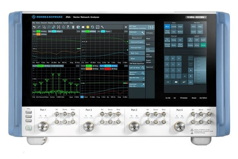 Rohde & Schwarz ZNA43 Vector Network Analyzer, 10 MHz to 43.5 GHz