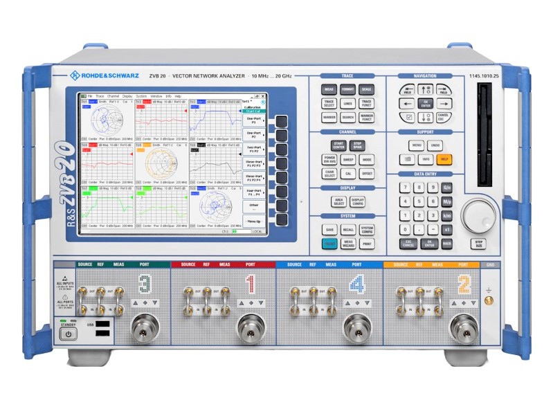 Rohde & Schwarz ZVB8 Network Analyzer, 300 kHz - 8 GHz (2-port or 4-port)