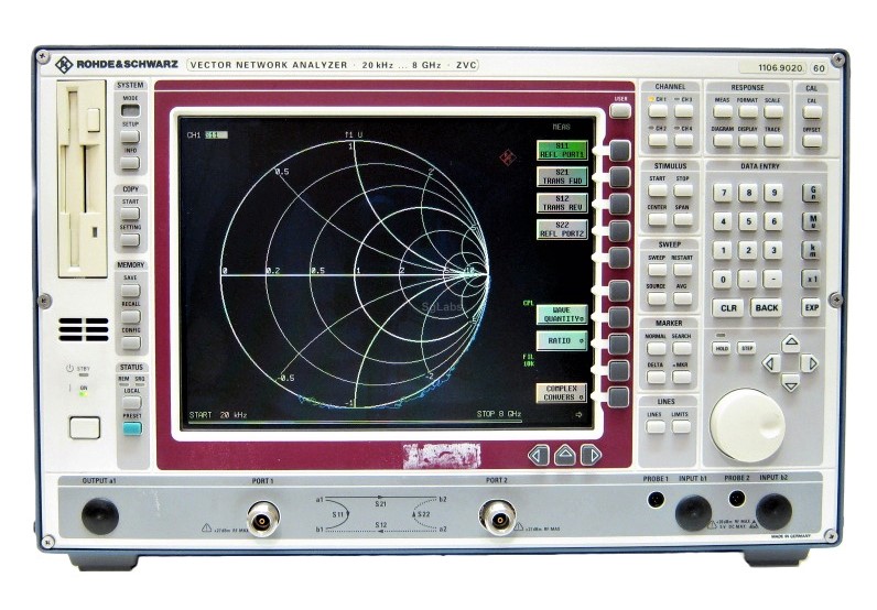 Rohde & Schwarz ZVC Vector Network Analyzer, 20 kHz - 8 GHz