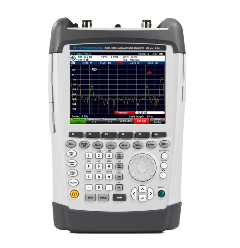 Rohde & Schwarz ZVH4 Cable and Antenna Analyzer, 100 kHz to 3.6 GHz