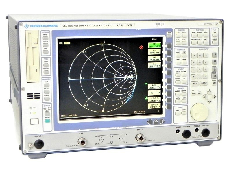 Rohde & Schwarz ZVR Network Analyzer, 10 kHz to 4 GHz