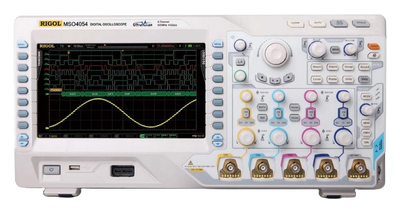Rigol MSO4054 500MHz 4-Channel Mixed Signal
